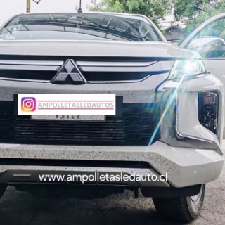 MITSUBISHI L200 AMPOLLETAS LED BLANCO
